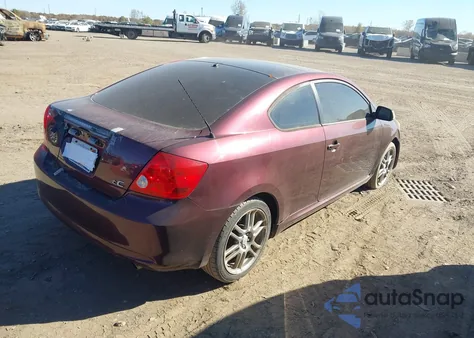2006 Scion Tc из США, поврежденный, VIN JTKDE177060115341